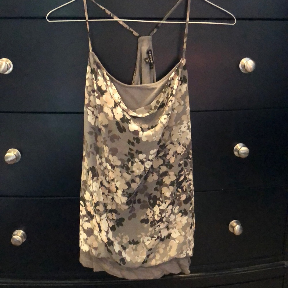 Express Floral Racerback Tank